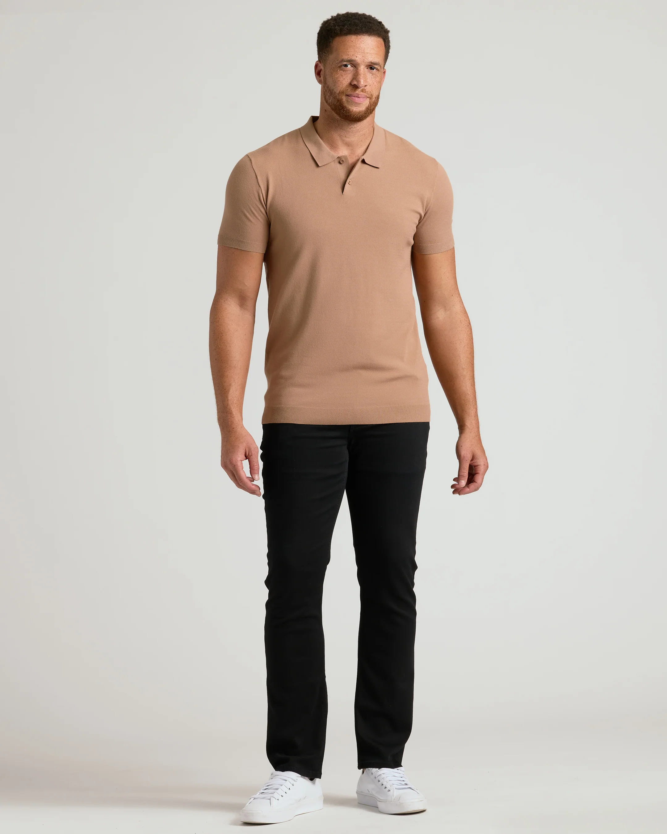 Truffle Tall Dressy Polo - Image 7