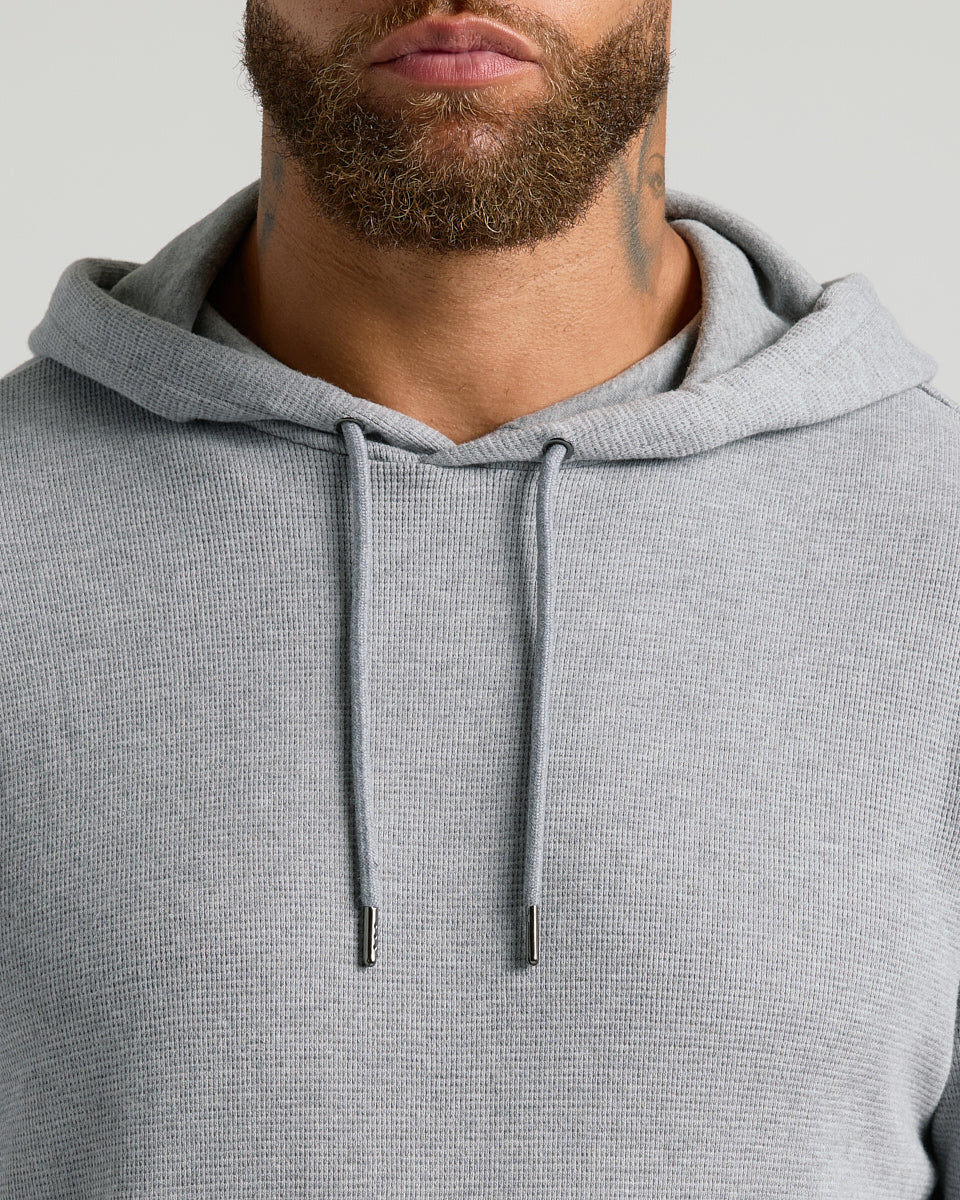 Heather Gray & Navy Waffle Hoodie 2-Pack - Image 8