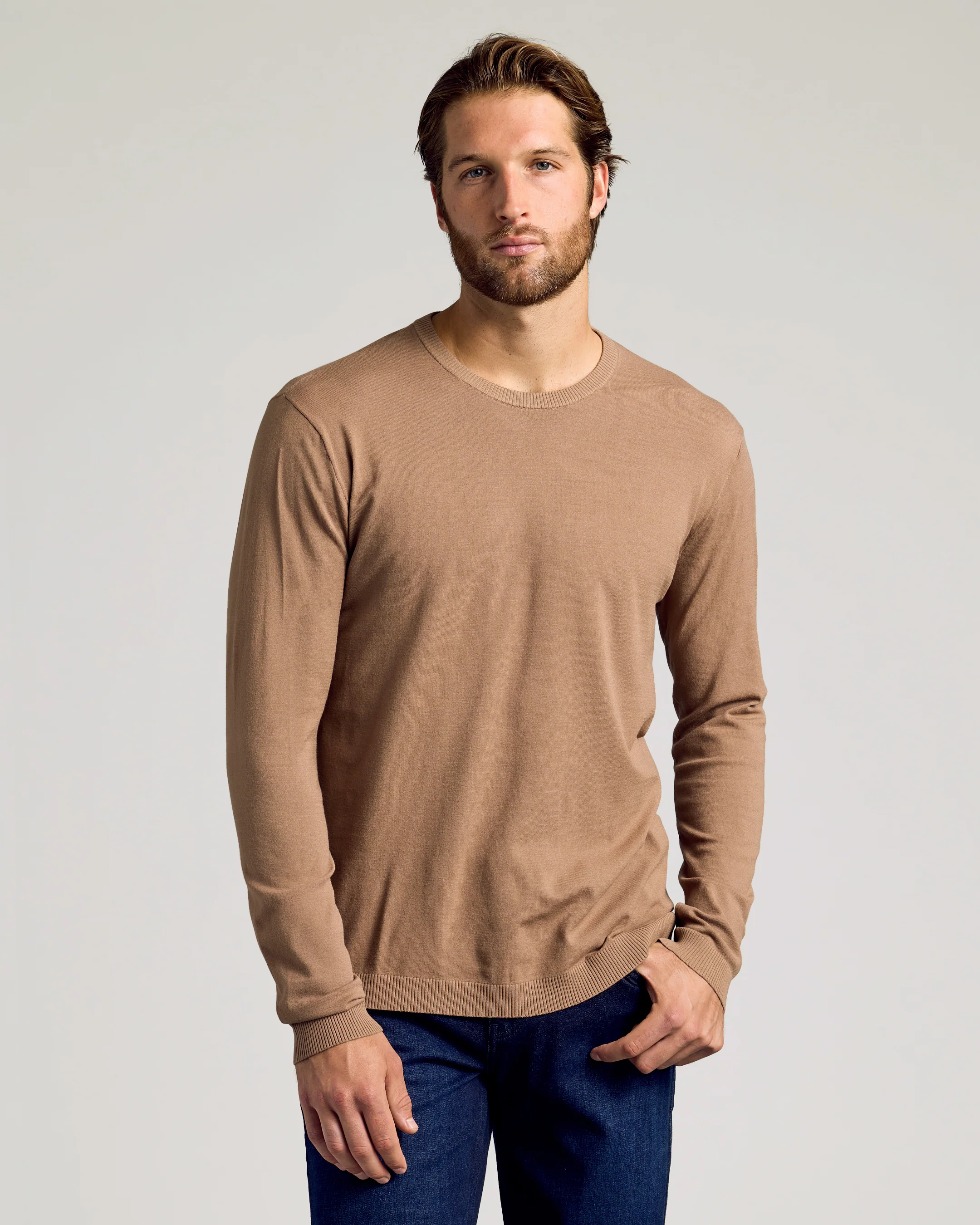 Dressy Crew Neck Sweater 3-Pack - Image 4