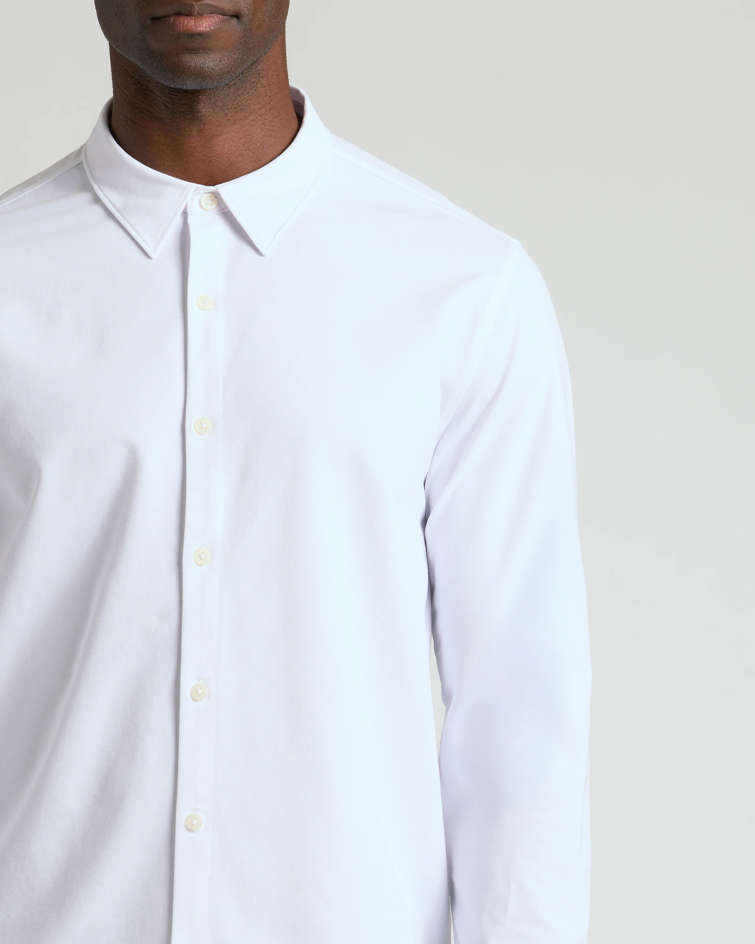 White Stretch Oxford 2.0 - Image 4
