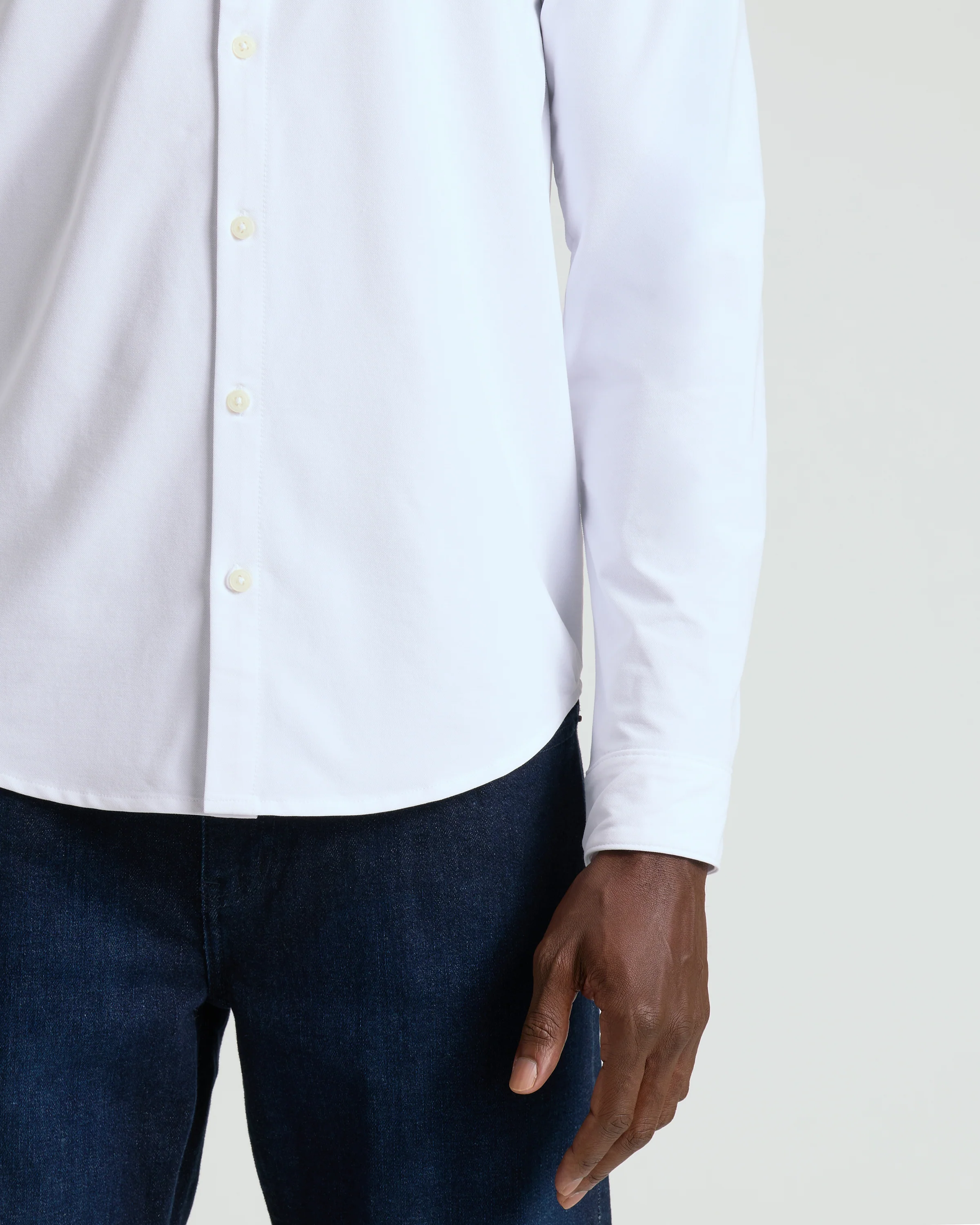 White Stretch Oxford 2.0 - Image 5