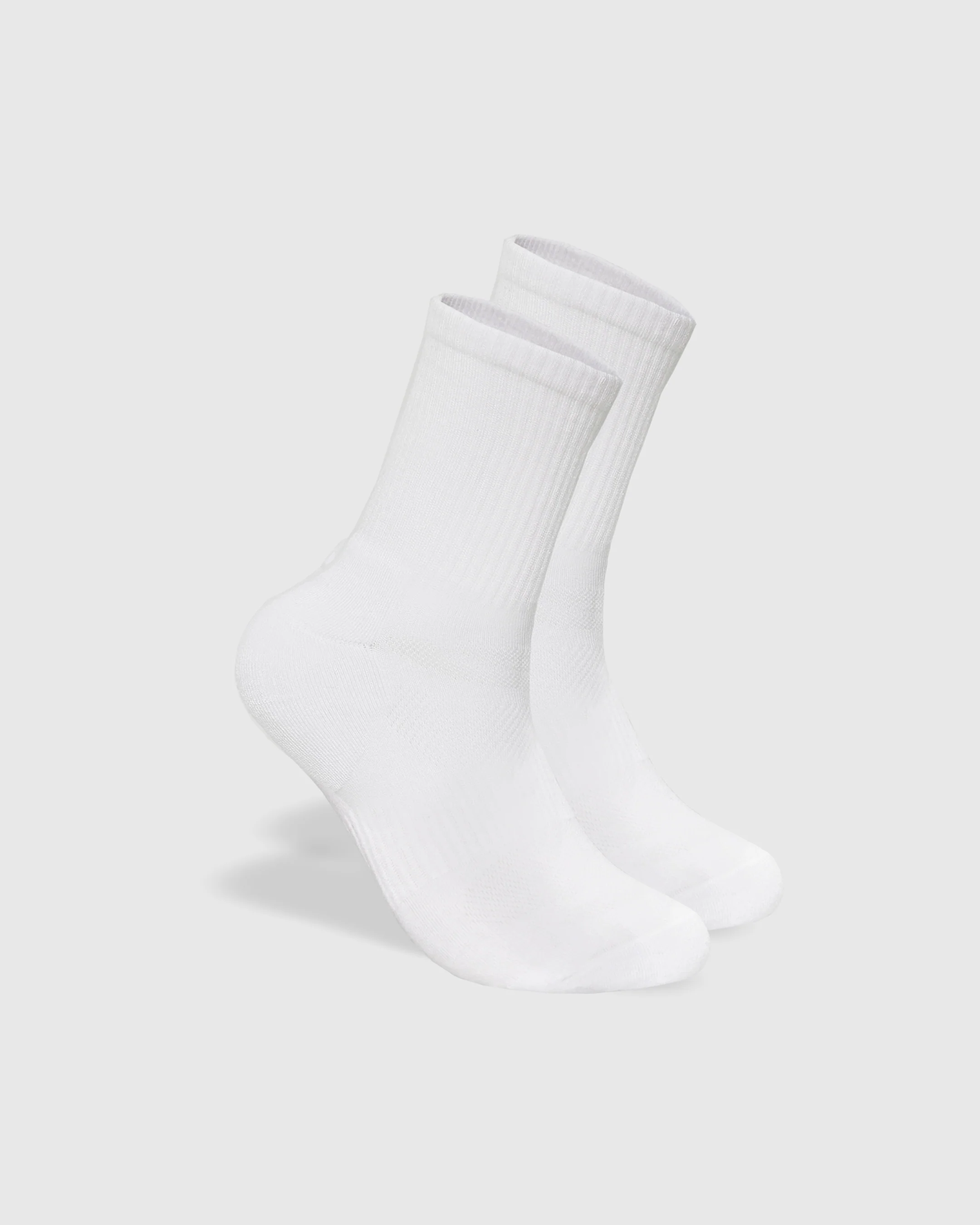 White Half Crew Socks 6-Pack - Image 5