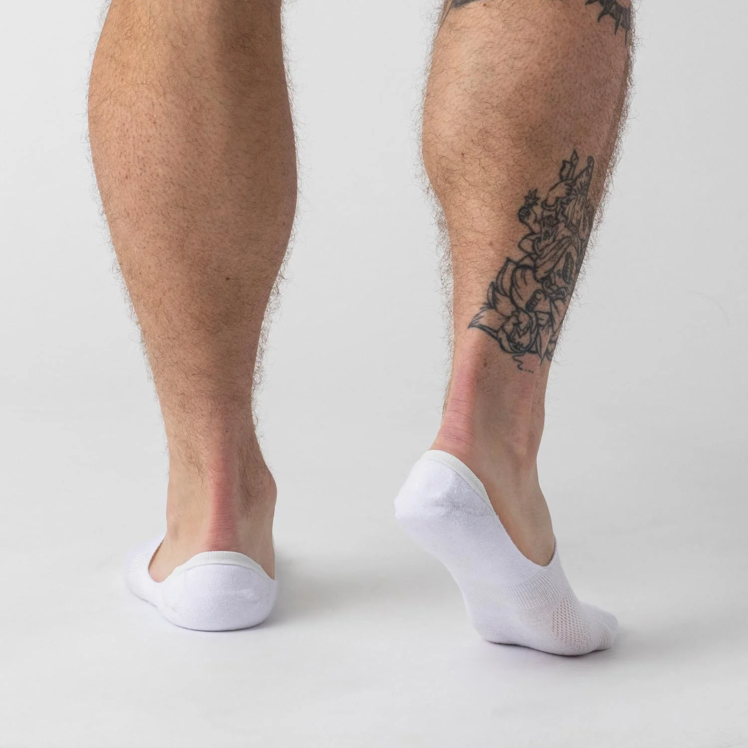 White Never Show Socks 6-Pack - Image 3