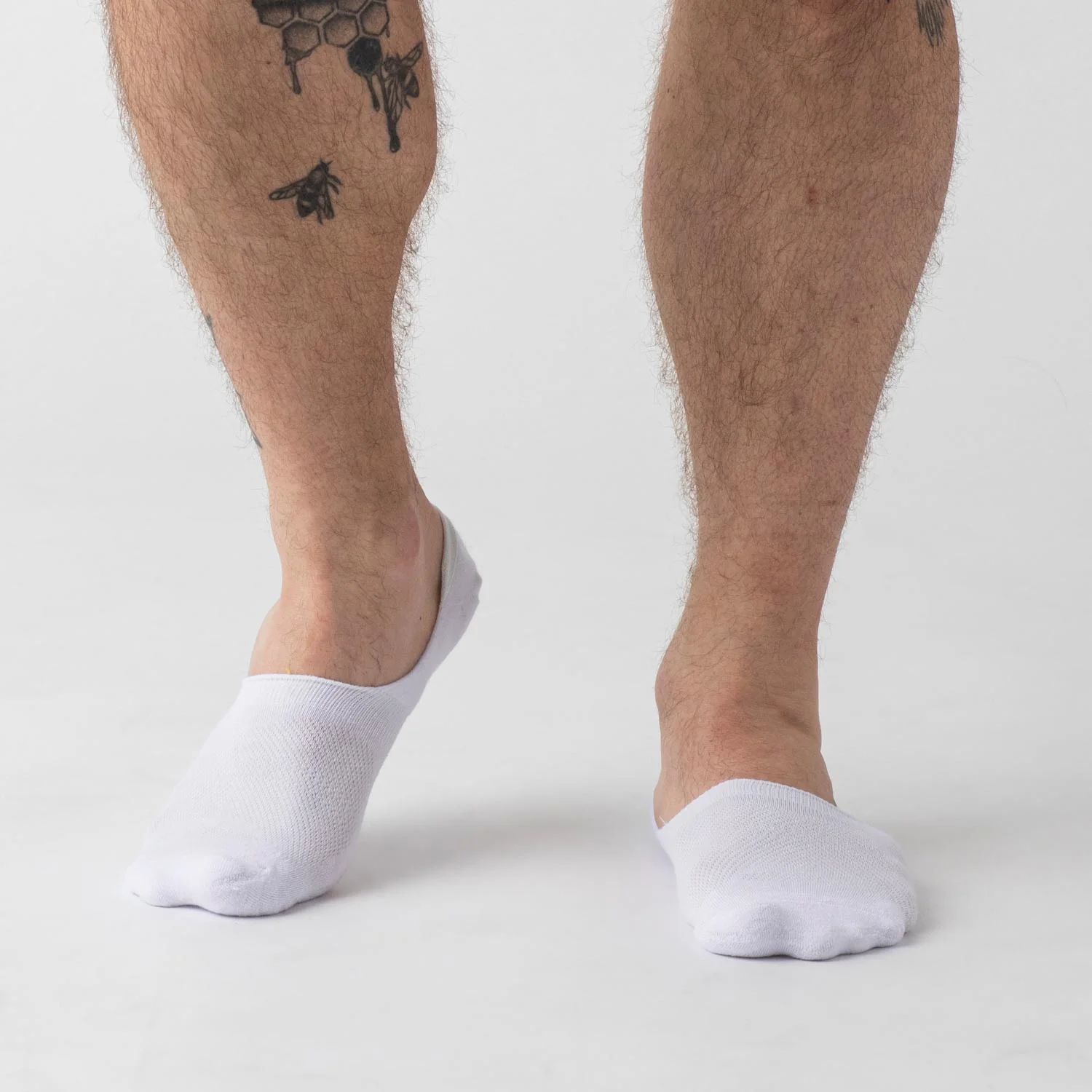 White Never Show Socks 3-Pack - Image 2
