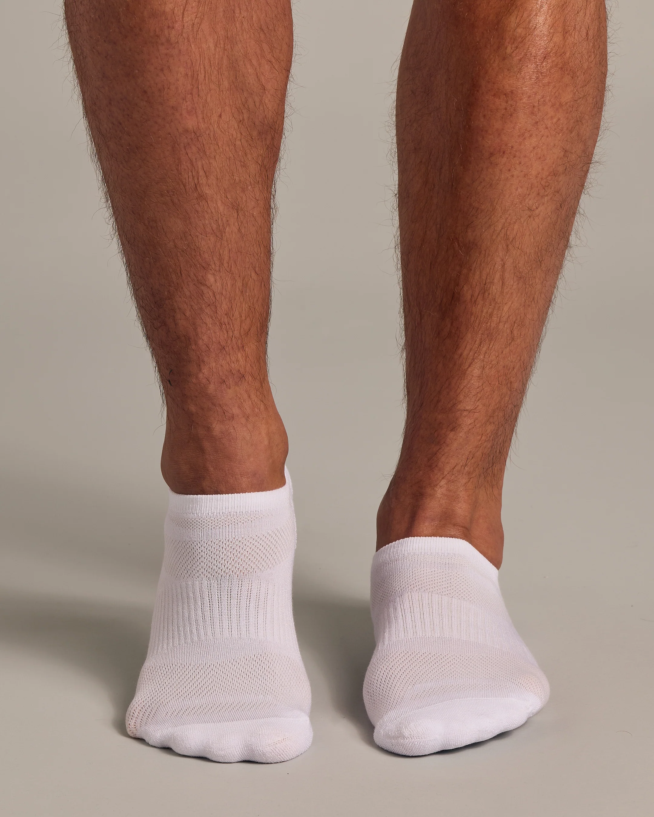 White No Show Socks 3-Pack - Image 2