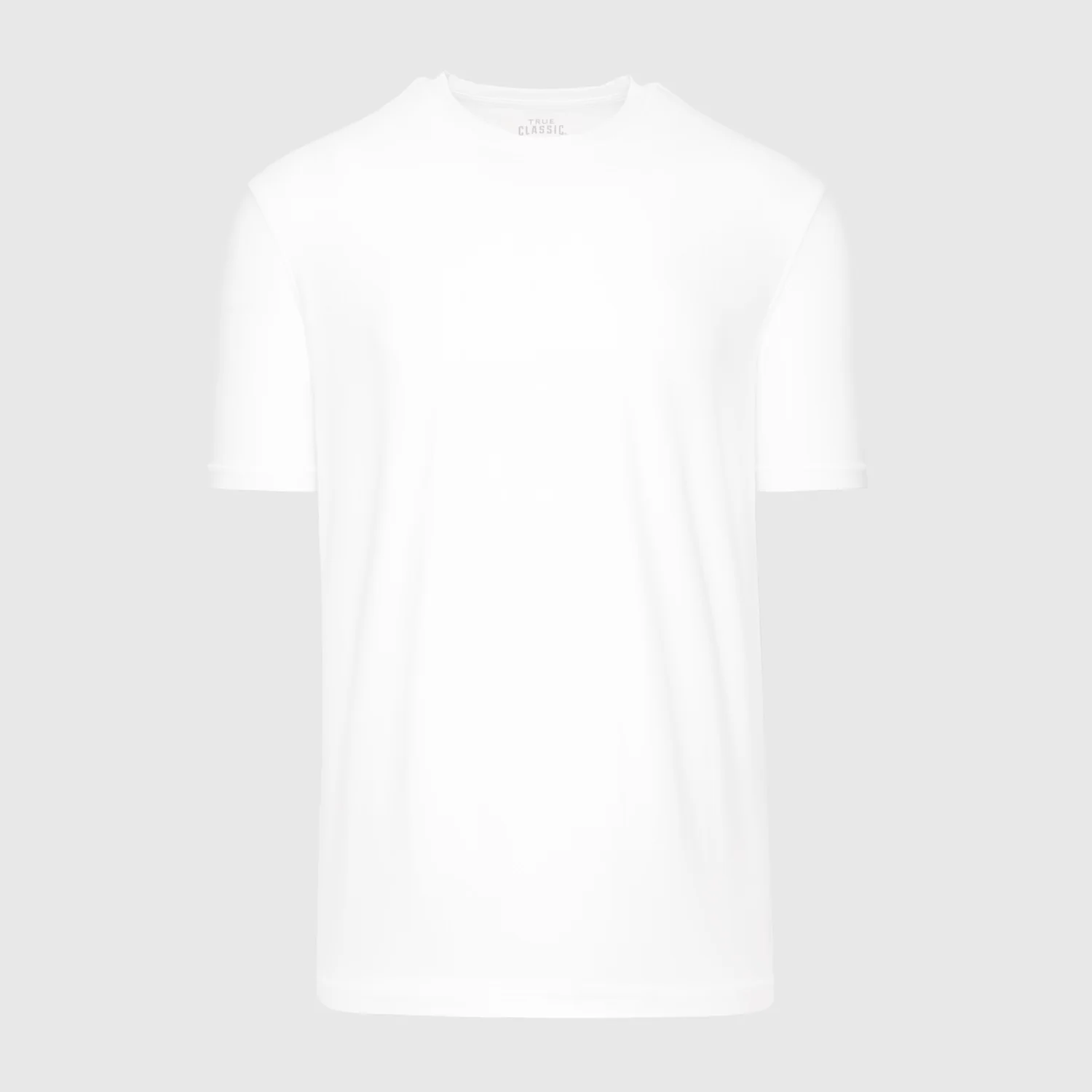 White Active Crew Neck Tee - Image 2