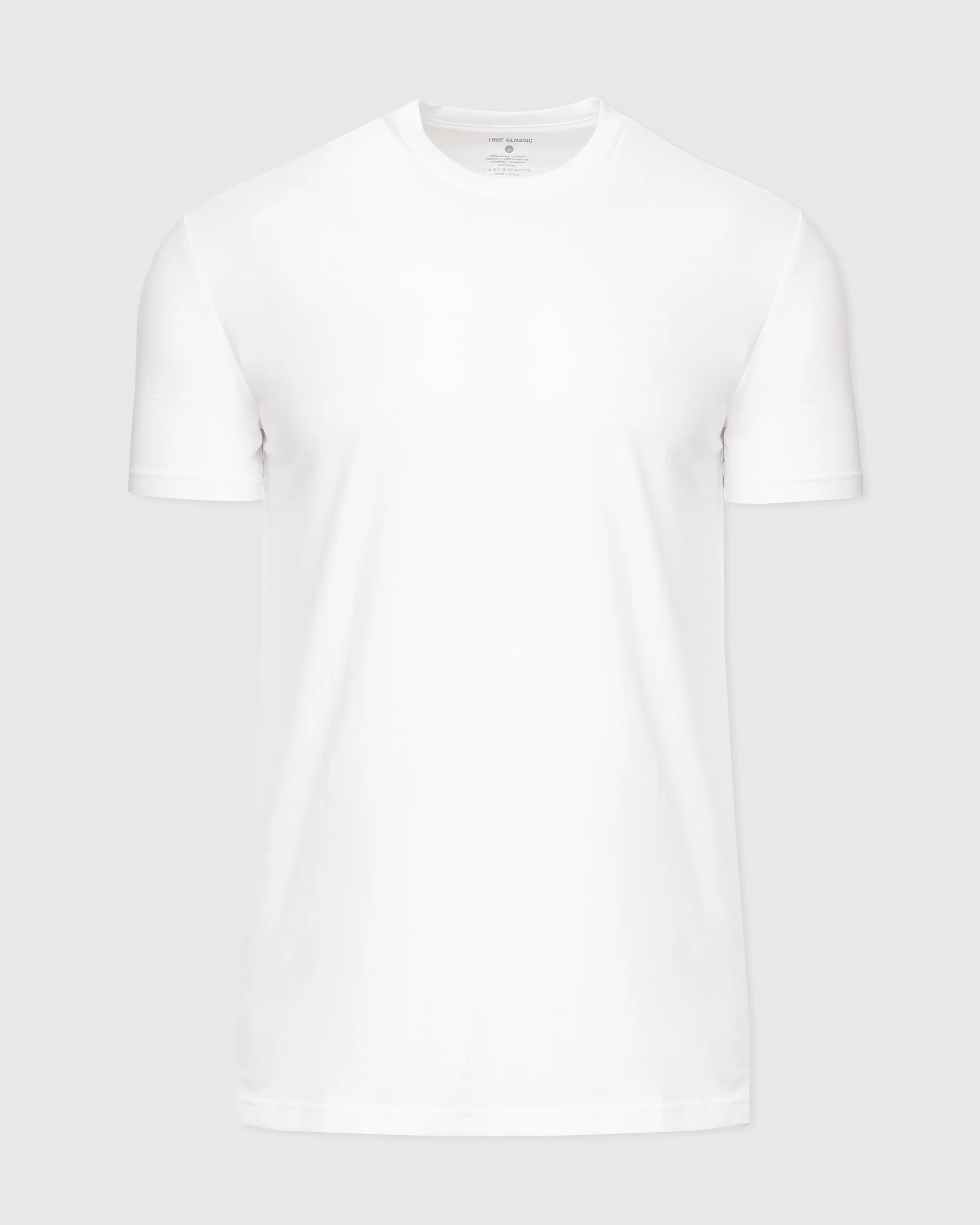White Tall Active Crew Neck 2.0 - Image 2