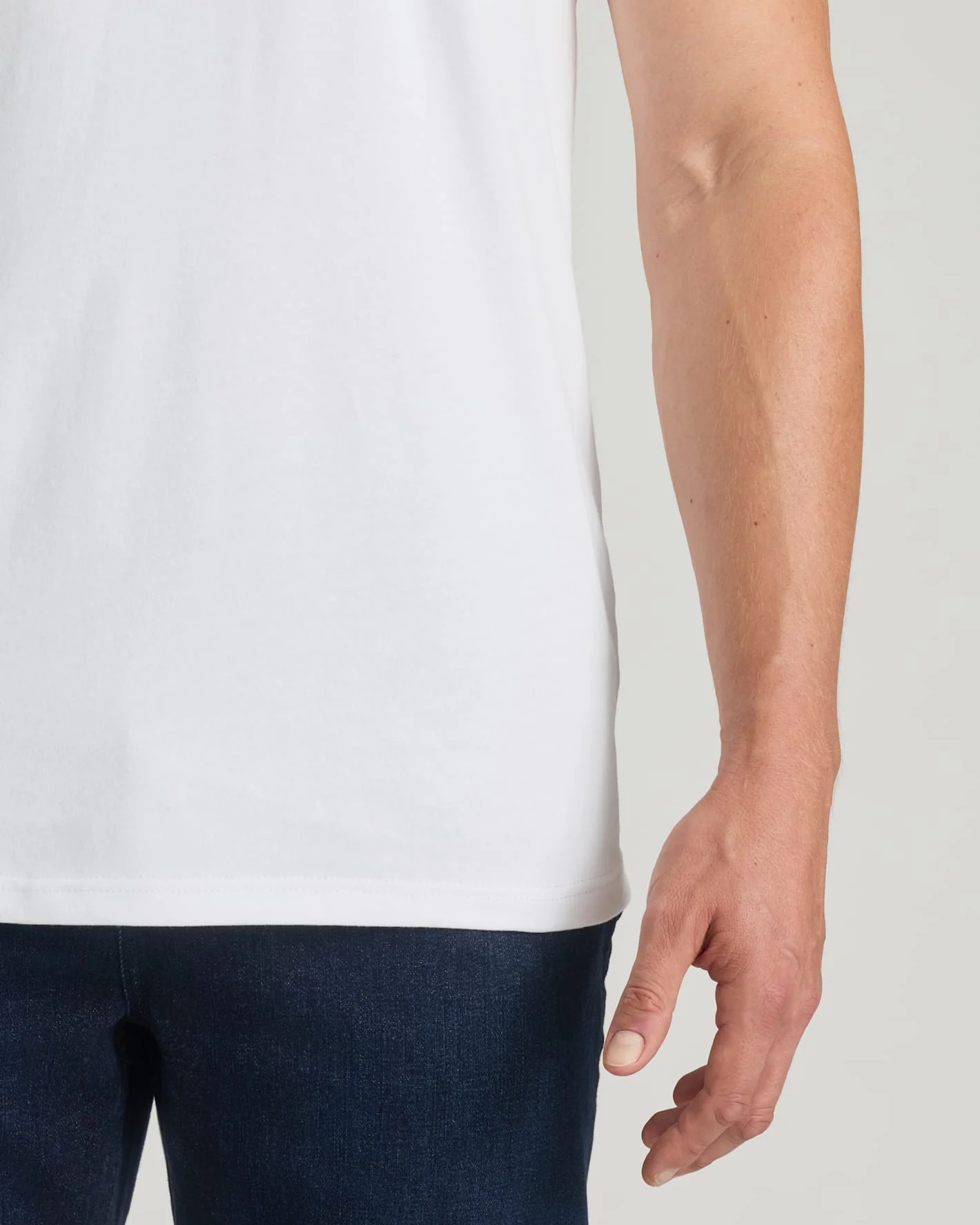 White Tall Heavyweight Pocket Crew - Image 7