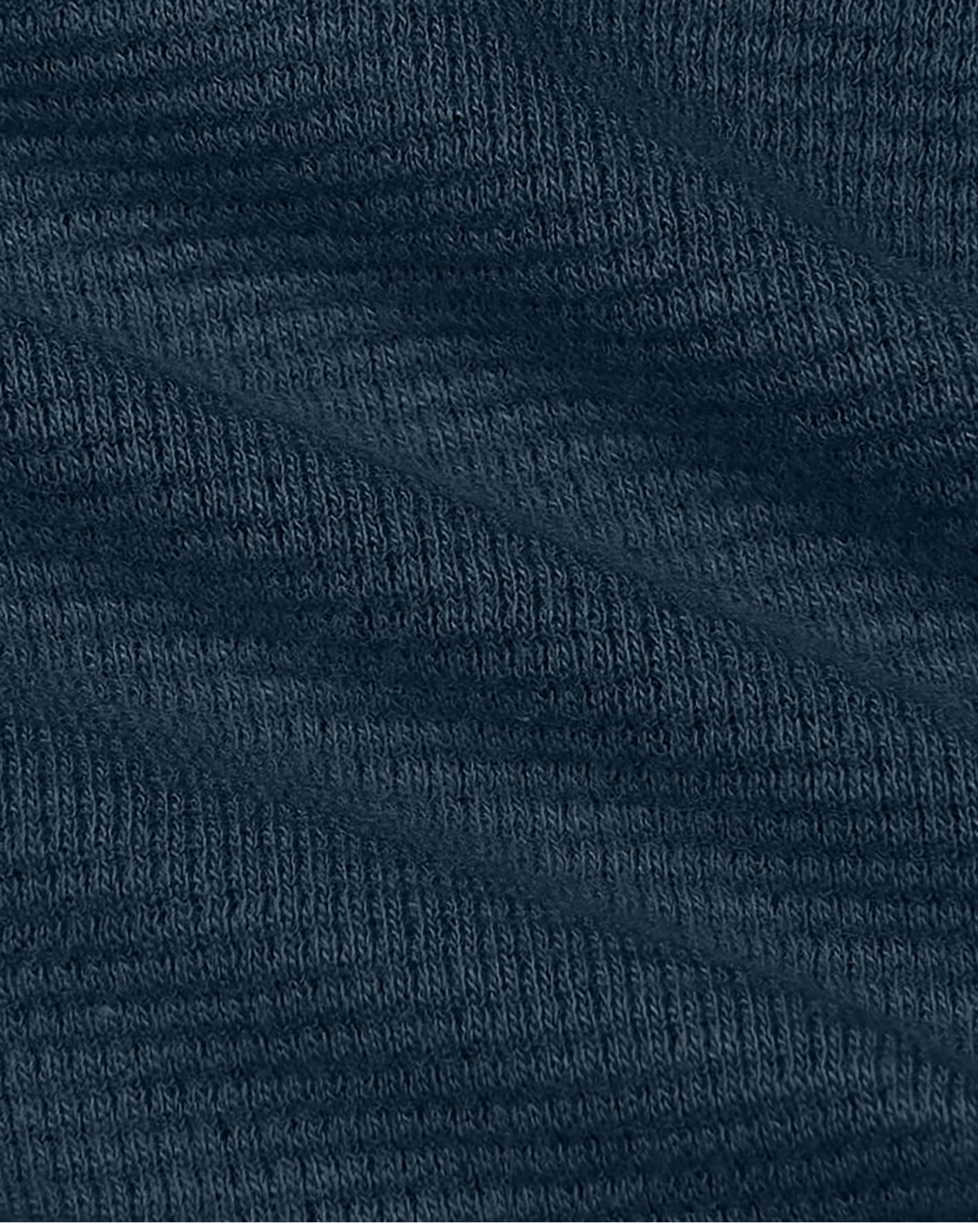 Womens Navy Waffle Wide Leg Pants - Image 6