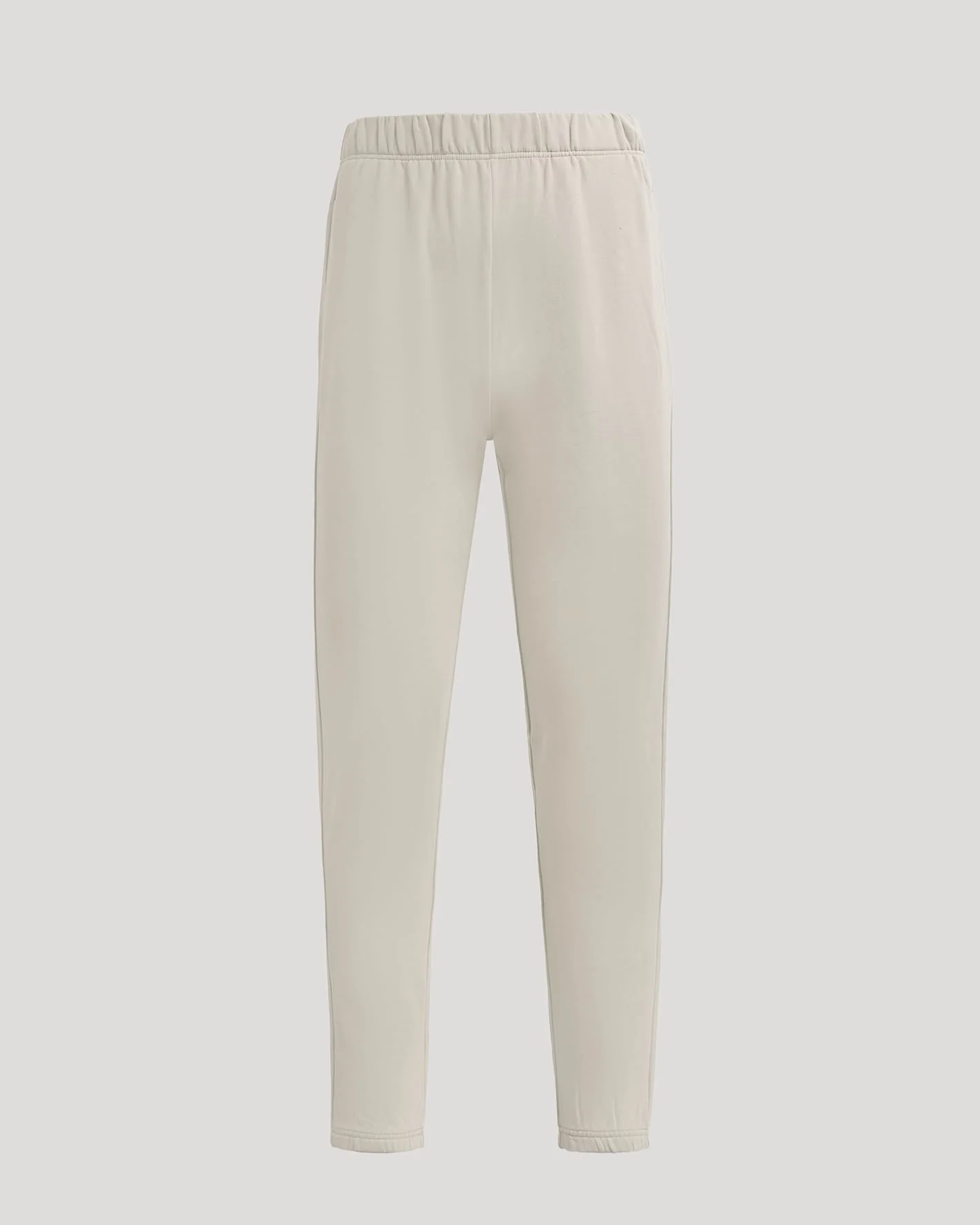 Womens Oatmeal Relaxed Joggers - Image 2