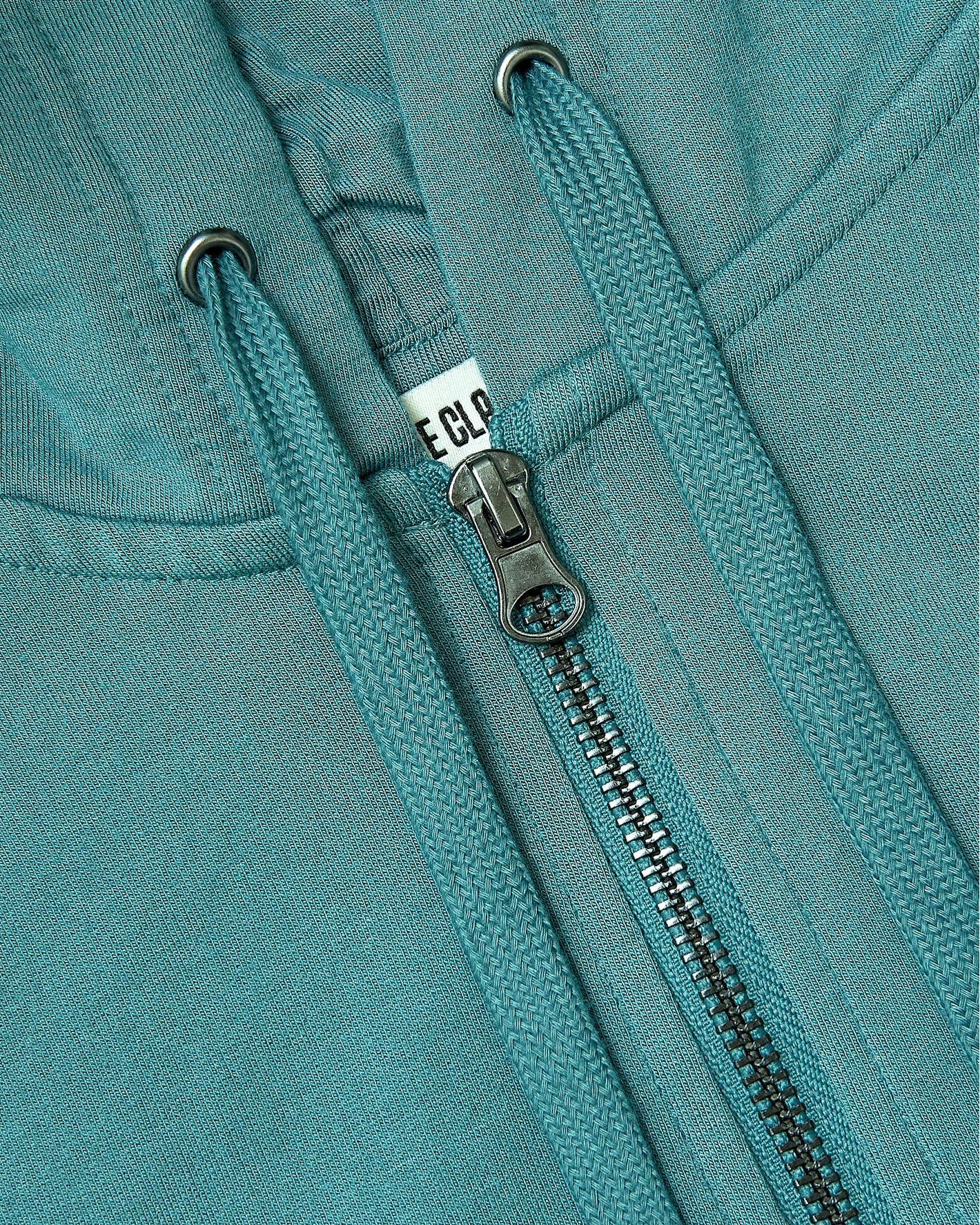 Womens Stormcloud Crop Zip Hoodie - Image 7