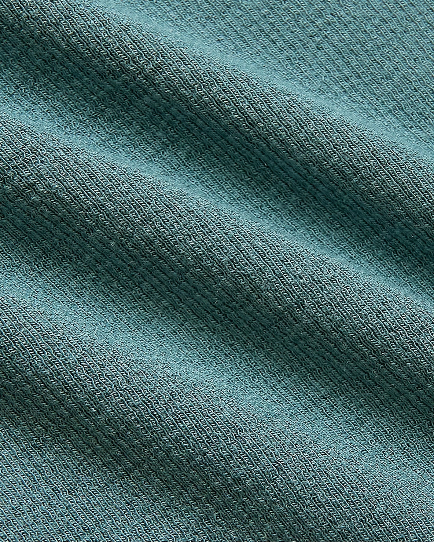 Womens Stormcloud Ribbed U-Neck Tee - Image 7