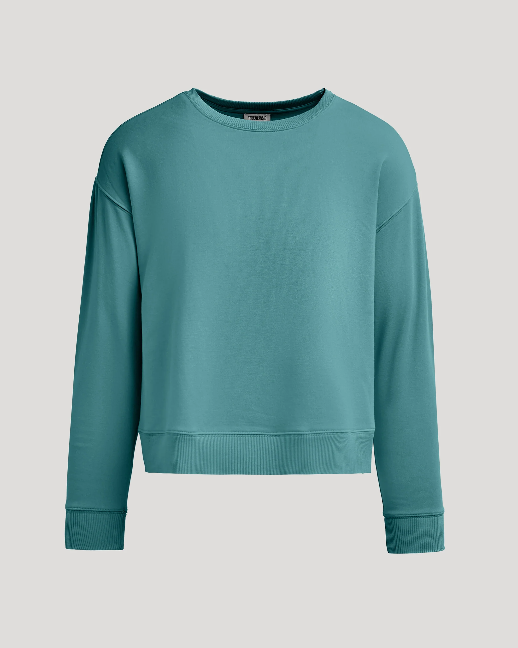 Womens Stormcloud Slouch Pullover Crew - Image 2